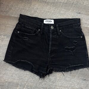 RSQ Women's Dark Denim Jean Shorts